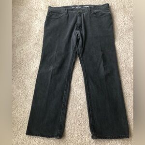 Urban Pipeline Jeans Men’s 42x32 Regular Fit Straight Leg Black Denim Pants